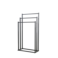 AXGEAR Free Standing Towel Rack Holder 3 Tier Metal for Bathroom Hand Towel Shelf