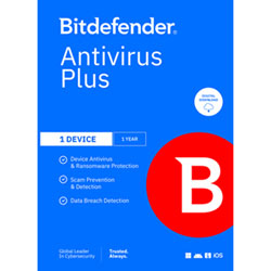Bitdefender Antivirus Plus Bonus Edition (PC/Mac/iOS/Android) - 3 Device - 1 User - 2 Year - Digital Download - Only at Best Buy