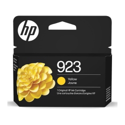 HP 923 (4K0T2Ln) Original Inkjet Cartridge In Yellow
