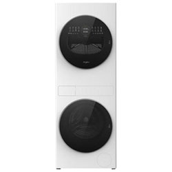 Whirlpool 3.2 Cu. Ft. Electric Washer & Dryer Combo (YWFH5424SW) - White