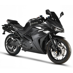 EMMO Zone Ii Gts Ebike – Full Size Motorcycle Electric Bike – 72V60Ah Lithium Battery – 130Km Range – Carbon