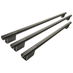 KitchenAid Handle Accessory Kit for 36" Built-In French Door Bottom Mount Refrigerator (W11777176) - Black Ore