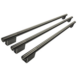 KitchenAid Handle Accessory Kit for 42" Built-In French Door Bottom Mount Refrigerator (W11777172) - Black Ore