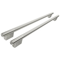KitchenAid Handle Accessory Kit for Counter-Depth Side-by-Side Refrigerator (W11777161) - Stainless Steel