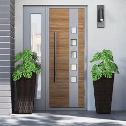 COSTWAY 30" Tall Flower Pot Set Of 2 Planter Pots With Open-Ended Base & Non-Woven Soil Bag