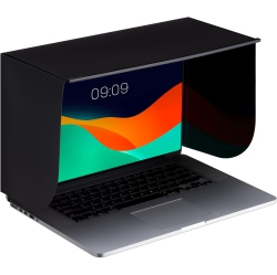 OECECA K Sun Shield - Shade for Computer Screen Glare Protection for Outdoor Working - Laptop Visor Cover - for 15 Laptops