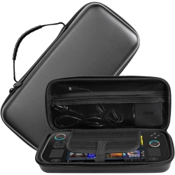 OECECA M Carrying Case for Asus Rog Ally/asus Rog Ally X, Shockproof Hard Shell Protective, Large Capacity Portable Hard Shell Travel Bag \w Built-In
