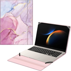 OECECA F Sleeve Case Cover for 16 Samsung Galaxy Book4 Edge, Book5 Pro 360, Book4 Ultra, Book3 Pro 360, Dreamy Marble