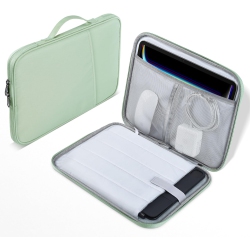 OECECA 13 Inch Laptop Sleeve Case for 2025 2024 Macbook Air 13.6 Inch M4 M3 M2 Chip A3240 A3113 A2681 Water-Resistant Shockproof Handle Bag Cover