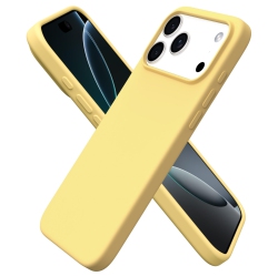 ORNARTO Compatible \w Iphone 17 Pro Max Case, Slim Liquid Silicone Shockproof Protective Phone Case 6.9" \w Anti-Scratch Microfiber