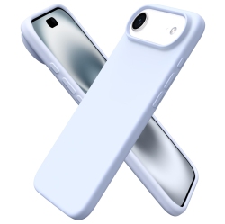 ORNARTO Compatible \w Iphone Air Case, Slim Liquid Silicone 3 Layers Soft Gel Rubber Shockproof Protective Phone Case 6.5" \w Anti-Scratch Microfiber