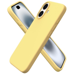 ORNARTO Compatible \w Iphone 17 Case, Slim Liquid Silicone Shockproof Protective Phone Case for Iphone 17 6.3" \w Anti-Scratch Microfiber