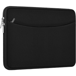 OECECA Laptop Sleeve Case 14 Inch, Shockproof Protective Laptop Cover Briefcase Carrying Computer Bag \w Accessory Pocket Portable Computer Sleeve