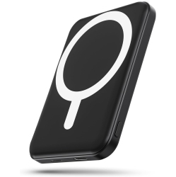 LDAS ELECTRONICS 5000Mah Magsafe Portable Power Bank With 15W Wireless Charging for Iphone 12–16 Series – Compact & Travel-Friendly