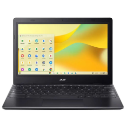 ACER Refurbished (Good) Chromebook 311 11.6" HD Laptop (Intel Celeron N4500, 4GB Ram, 64GB Emmc, Chrome Os) - Star (Cboa311-1H-C90F) In Black