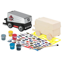 Masterpieces NHL Zamboni Wood Craft & Paint Kit