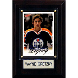 Plaque C&i Collectables : Lnh - Edmonton Oilers - Wayne Gretzky