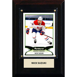 Plaque C&i Collectables : Lnh - Canadiens De Montréal - Nick Suzuki