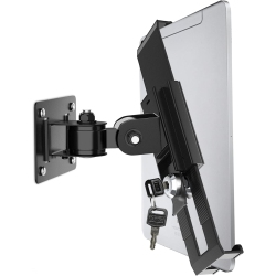 KEUVIRYA Ipad Wall Mount, Security Anti-Theft Tablet Wall Mount Holder \w Lock And Keys, 360° Swivel Ipad Pro Mount, Compatible \w 7-11 Inch