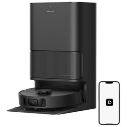 Dreame GoVac 400 Self-Cleaning & Auto-Empty Robot Vacuum & Mop - Black