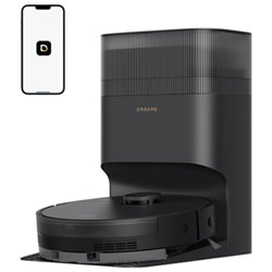 Dreame GoVac 300 Self-Cleaning & Auto-Empty Robot Vacuum & Mop - Black