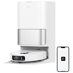 Dreame GoVac 500 Self-Cleaning & Auto-Empty Robot Vacuum & Mop - White