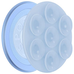 PopSockets PopGrip Suck-Up Universal Cell Phone Grip & Mount with MagSafe - Frost