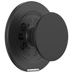 PopSockets PopGrip Kick-Out Universal Cell Phone Grip & Stand with MagSafe - Aluminum Radial Silver