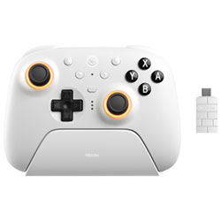 Manette Bluetooth Ultimate 3 De 8Bitdo Pour Switch/switch 2/windows/android/ios - Blanc