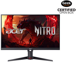 Boîte Ouverte - Moniteur De Jeu Freesync Del Ips Hd Intégrale 200 Hz Gàg 0,5 Ms De 23,8 Po Nitro D'acer (Xv240Y) - Noir
