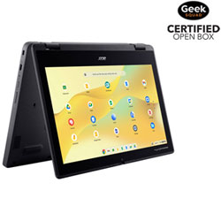 Open Box - Acer 11.6" Touchscreen 2-in-1 Chromebook Laptop (MediaTek Kompanio 528/8GB RAM/128GB eMMC)