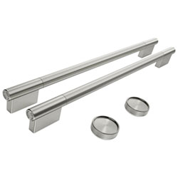 KitchenAid Handle & Knob Hardware Accessory Kit for 30" Double Wall Oven & Microwave Combo (W11774416) - Stainless Steel