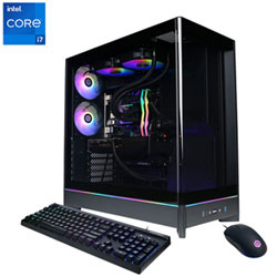 CyberPowerPC Gamer Supreme Gaming PC (Intel Core i7-14700F/32GB RAM/2TB SSD/GeForce RTX5070/Windows 11) - English