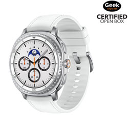 Open Box - Samsung Galaxy Watch8 Classic 46mm Bluetooth Smartwatch - White