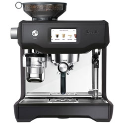 Refurbished (Good) - Breville Oracle Touch Automatic Espresso Machine w/Frother&Coffee Grinder - Black Truffle - Remanufactured by Breville