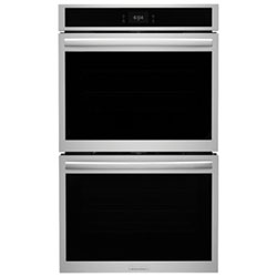 Frigidaire Gallery 30" 10.6 Cu. Ft. Double True Convection Electric Wall Oven (GCWD3070AF) - Stainless Steel