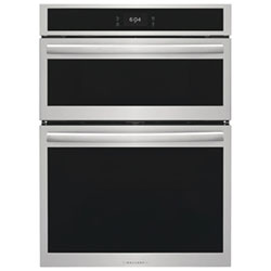 Frigidaire Gallery 30" 5.3 Cu. Ft. Combination True Convection Electric Wall Oven (GCWM3070AF) - Stainless Steel