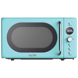 Total Chef Retro 0.7 Cu. Ft. Countertop Microwave (TCMOR-Blue) - Blue