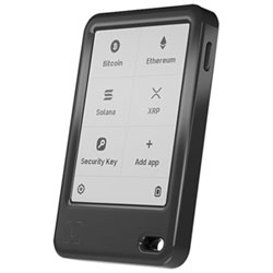 Ledger Nano 2.8" Crypto Hardware Wallet Bluetooth with Ledger Live App - Black