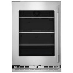 KitchenAid Undercounter 5.2 Cu. Ft. Bar Fridge (KURL524SPS) - PrintShield Stainless Finish