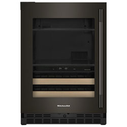 KitchenAid 14-Bottle Freestanding Beverage Center (KUBL524SBE) - Black Ore