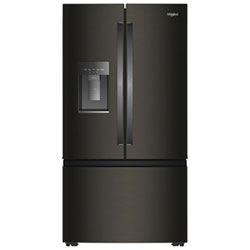 Whirlpool 36" 23.4 Cu. Ft. French Door Refrigerator with Water & Ice Dispenser (WRFC5036RW) - White