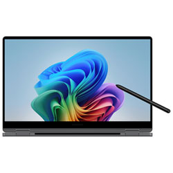 Portable À Écran Tactile 15,6 Po Galaxy Book5 360 De Samsung - Gris (Core Ultra 5 226V D'intel/ram 16 Go/ssd 512 Go/windows 11 Famille)