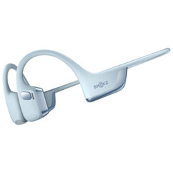 Shokz OpenRun Pro 2 USB-C Open-Ear Bluetooth Headphones - Steel Blue - Only at Best Buy