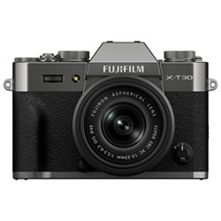 Fujifilm X-T30 III Mirrorless Camera (Body) - Charcoal/Silver