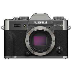 Fujifilm X-T30 III Mirrorless Camera (Body) - Charcoal/Silver