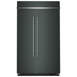 KitchenAid 48" 30 Cu. Ft. Side-By-Side Refrigerator (KBSN748SPS) - Stainless Steel with PrintShield Finish