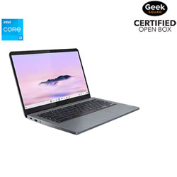 Open Box - Lenovo Slim 3i 14" Chromebook Plus Laptop w/12 month of Google AI Pro - (Intel Core i3-N305/8GB RAM/128GB SSD)