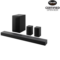 Open Box - LG S70TR 500-Watt 5.1.1 Channel Sound Bar with Wireless Subwoofer & Rear Speakers
