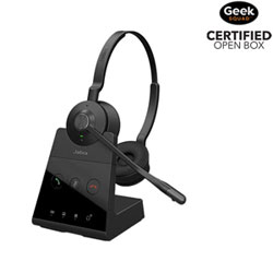 Boîte Ouverte - Casque D'écoute Stéréo Sans Fil À Suppression Du Bruit Engage 65 Se Avec Micro De Jabra - Noir